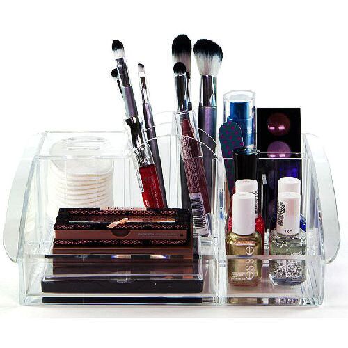 Acrylic Dressing Table Makeup Organiser  Creative Options UK