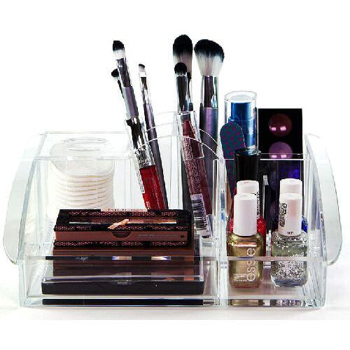 Acrylic Dressing Table Makeup Organiser