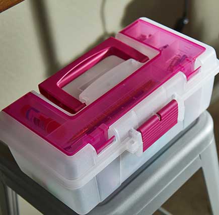 Creative Options UK  Stylish Craft Storage and Makeup Organisers